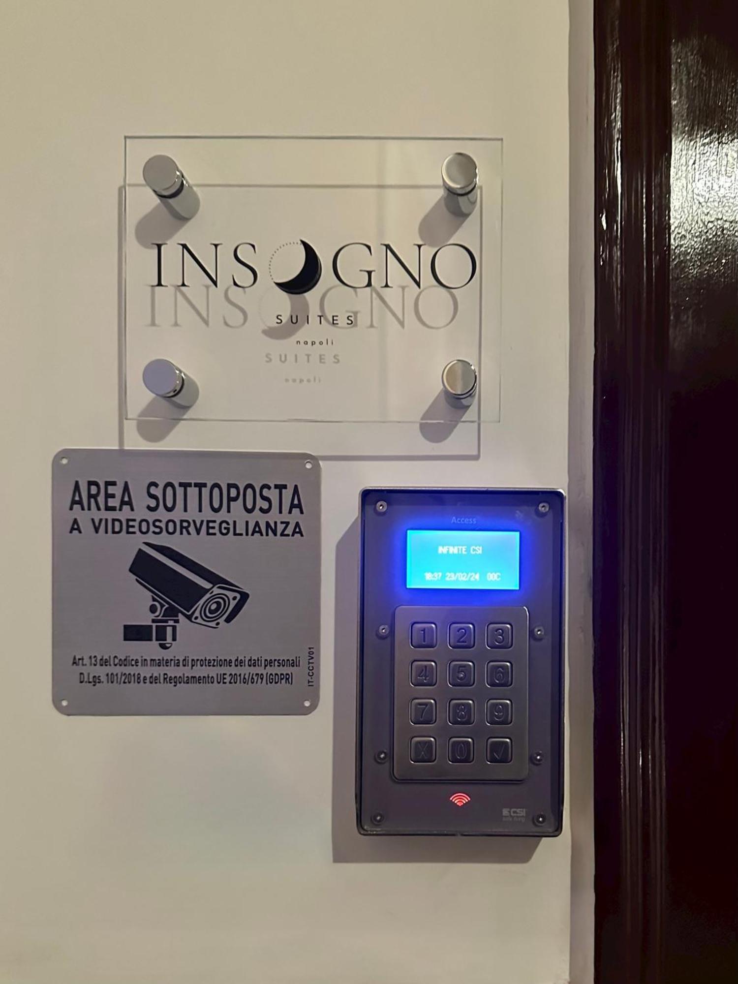 Insogno Suites Nápoles Exterior foto